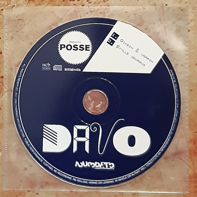 Davo - Oikein & väärin / Syylle seuraus CD-single