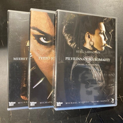 Millennium trilogia 3DVD