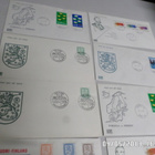 10 kpl FDC kuoria, erikoisleimoin kulkemattomat siistit - pikkukuva 2
