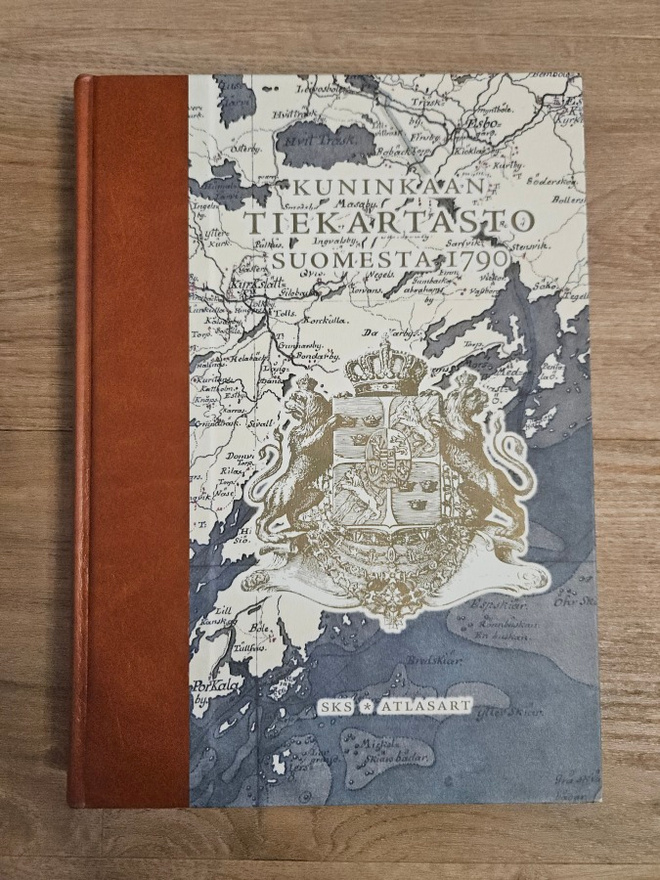 Kuninkaan tiekartasto Suomesta 1790