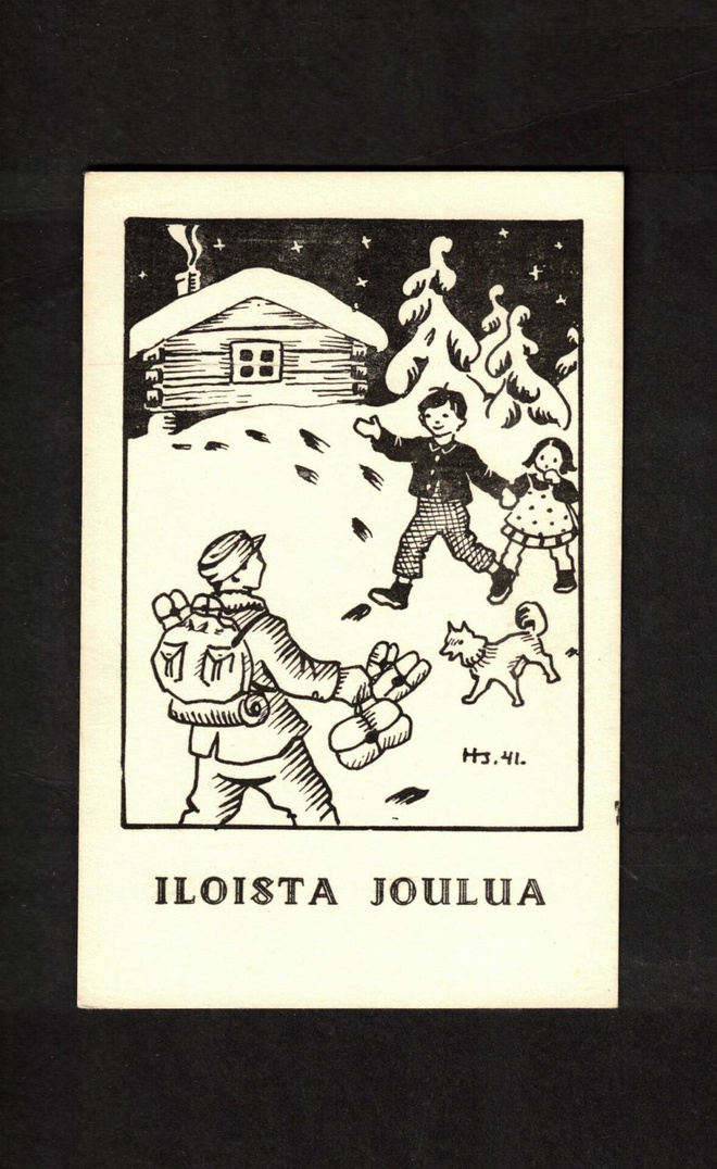 S-Au J 13/3, Sotilas lomille, lapset
