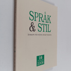 Språk & Stil - Tidskrift för svensk språkforskning 16/2006 - pikkukuva 1