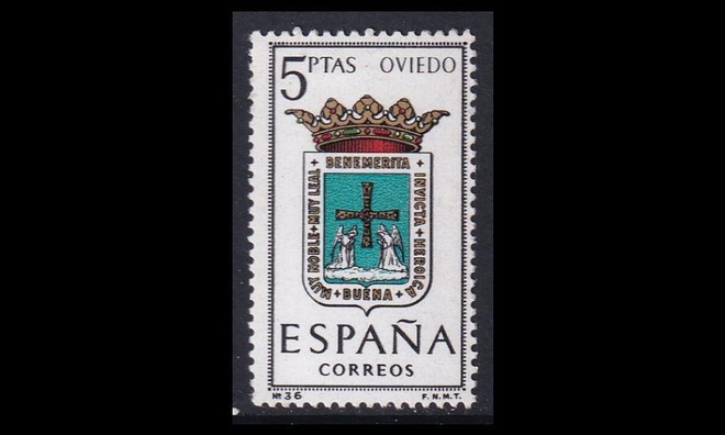 Espanja 1524 ** Vaakuna Oviedo (1964)