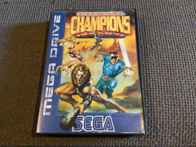 sega mega drive eternal champions pal