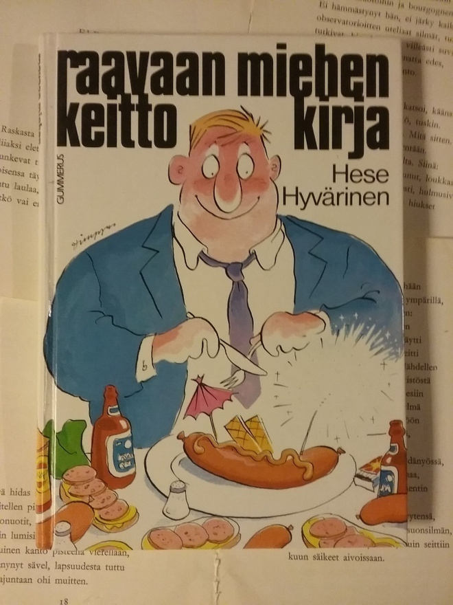 Hese Hyvärinen - Raavaan miehen keittokirja (sid.)