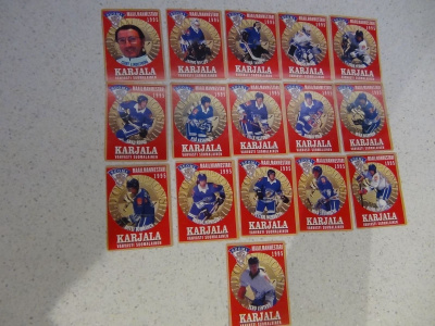 MAAILMANMESTARI 1995, KARJALA 16 kpl