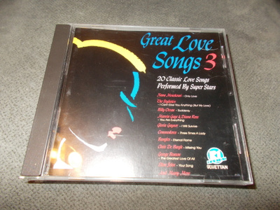 CD GREAT LOVE SONGS