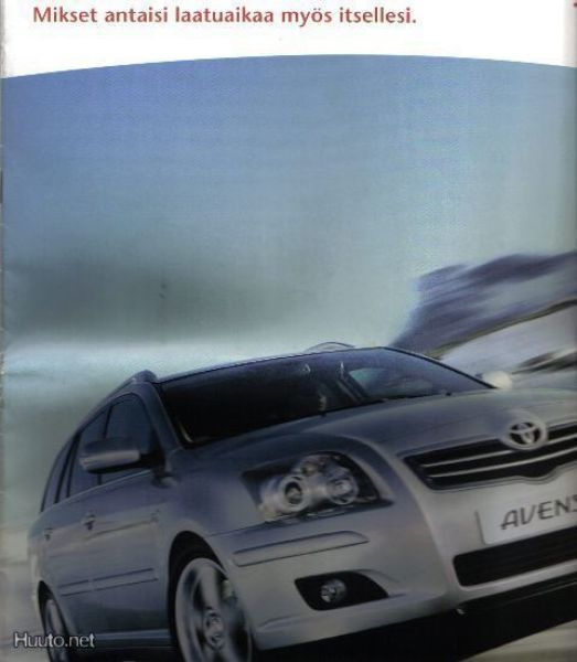 Toyota mallisto -esite, 2006