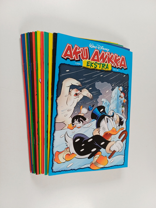 Aku Ankka Ekstra vuosikerta 2008 (n:o 1-16/105-120)