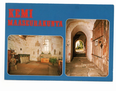 Kemi: Maaseurakunnan kirkko (kaksi kuvaa)