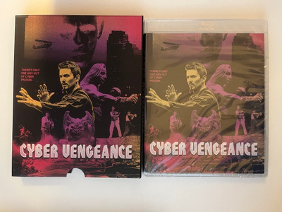 Cyber Vengeance (Blu-ray) Vinegar Syndrome (1995) Slipcase