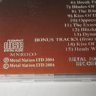 Satan – Live In The Act CD - pikkukuva 2