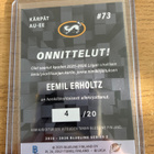 Eemil Erholtz Kärpät Ässät blueline s2 signature rare - pikkukuva 2