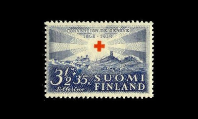 220 ** Punainen risti 3 1/2mk + 35p (1939)