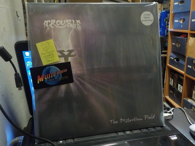 TROUBLE - DISTORTION FIELD LP 2013 UUSI "SS" MUOVEISSAAN