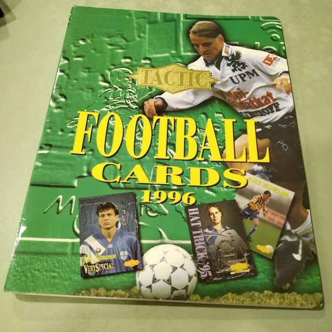 1996 Tactic Football Cards alk 0,25e/kpl