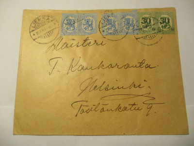 1921 Lieksa sinettikuori