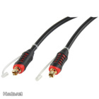 König Sony PS3 Toslink johto, 1.8m, musta/punainen *UUSI* - pikkukuva 2