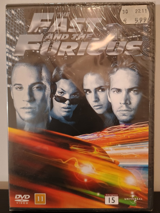 THE FAST AND THE FURIOUS DVD
