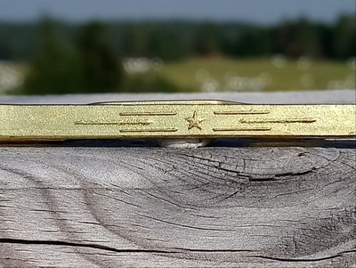 CCCR - Upseeri Solmioneula. Kullanvärinen. Pituus - 61 mm.
