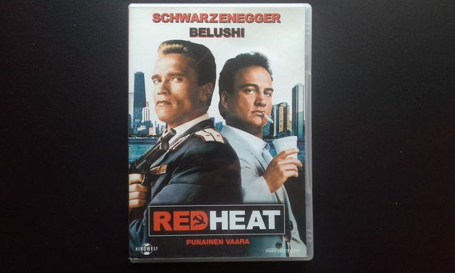 DVD: Red Heat / Punainen Vaara (Schwarzenegger, Belushi 1988