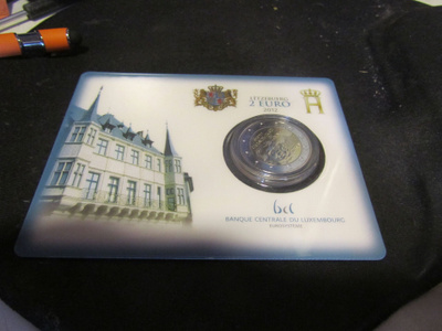 2012 Luxemburg William IV CoinCard