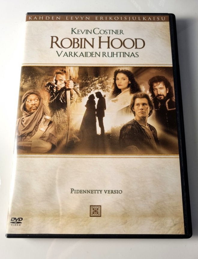 Robin Hood - varkaiden ruhtinas (Kevin Costner) 2-dvd