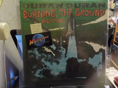 DURAN DURAN - BURNING THE GROUND UK -89 M-/M- LP