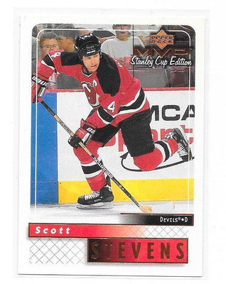 1999-00 UD MVP SC Edt. #105 Scott Stevens New Jersey Devils