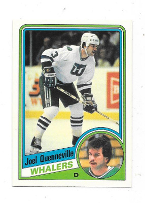 1984-85 OPC #77 Joel Quenneville , Hartford Whalers