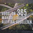 KULKEMATON VUOSI ON 365 MAHDOLLISUUTTA ALOITTAA UUDELLEEN - pikkukuva 1