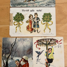 17 VANHAA Postikorttia Uudenvuodenkorttia 1900-l - pikkukuva 3
