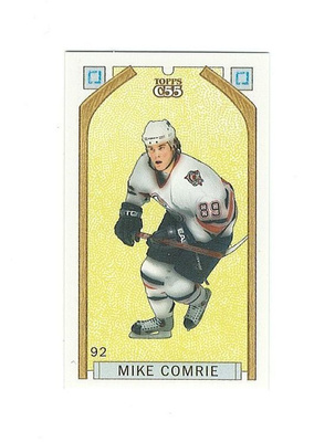 03-04 Topps C55 Mini O' Canada Back #92 Mike Comrie