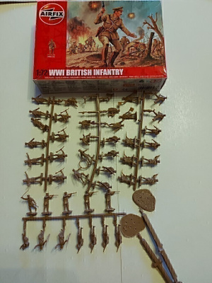 Airfix WW I British infantry