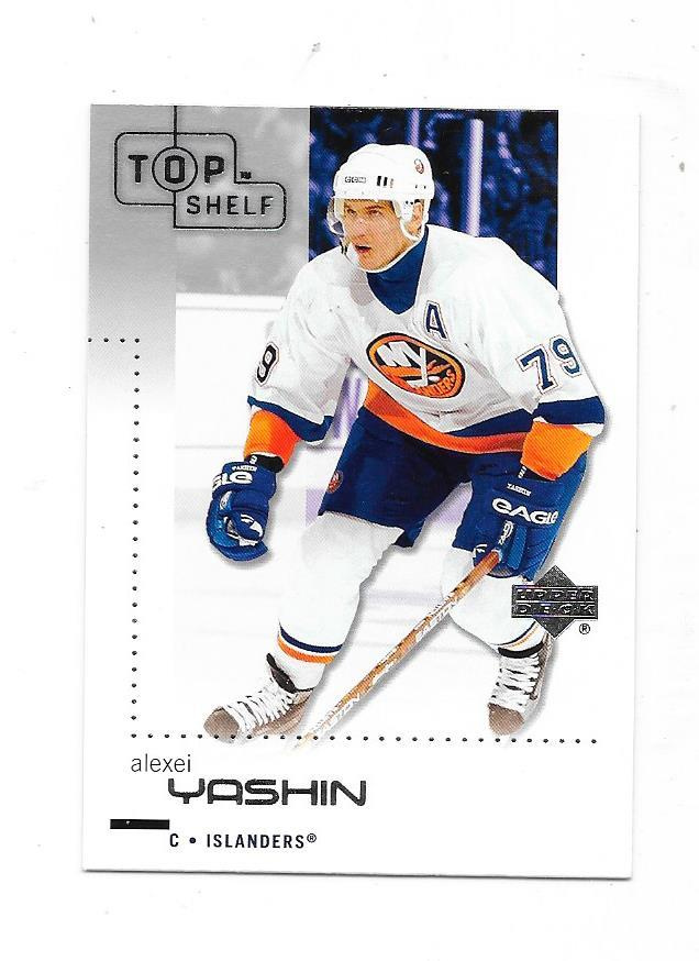 2002-03 UD Top Self #54 Alexei Yashin New York Islanders