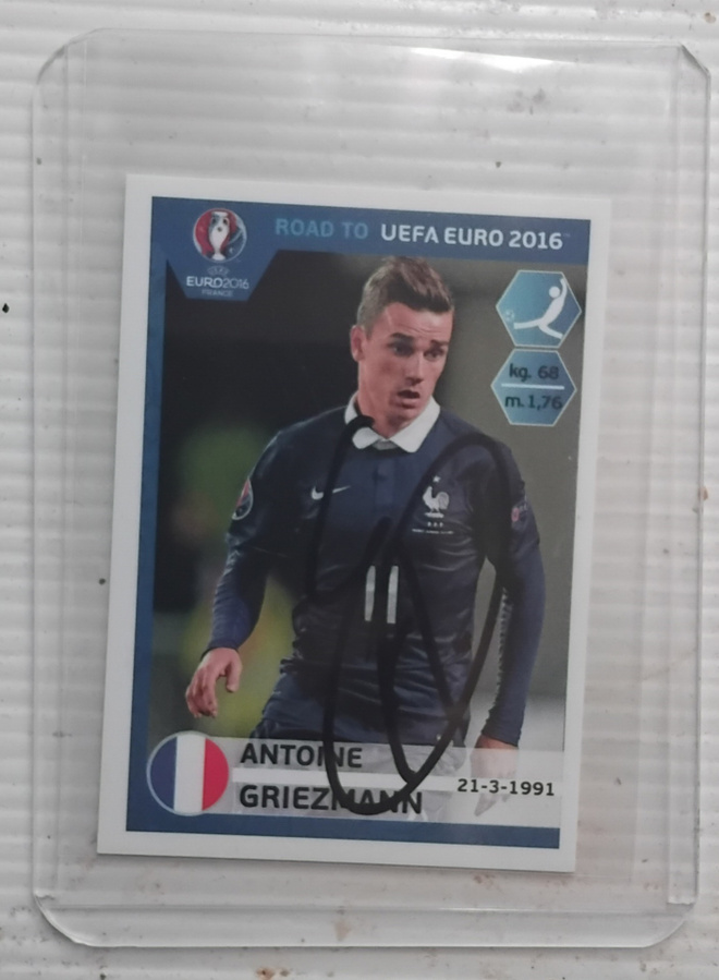 Antoine Griezmann Ranska signed