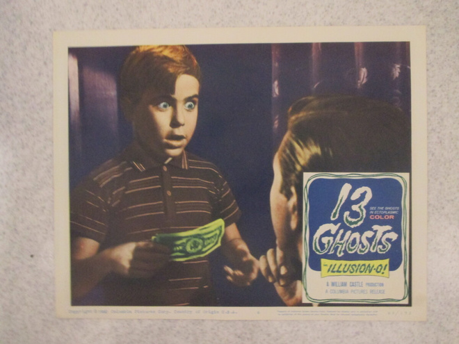 13 KUMMITUSTA (William Castle, 1960) - aulakortti #6