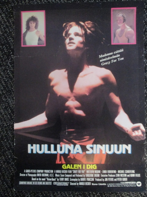 Hulluna sinuun (1985) - vanha elokuvajuliste - Madonna