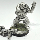 WH40K - Imperial Guard Ogryn Bone 'ead [A8] - pikkukuva 1