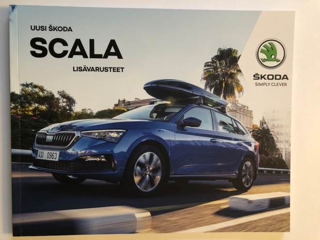 Myyntiesite - Skoda Scala lisävarusteet  - 4/2019