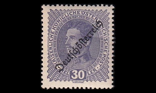 Itävalta 236 ** Deutsch-Österreich 30 H (1918)