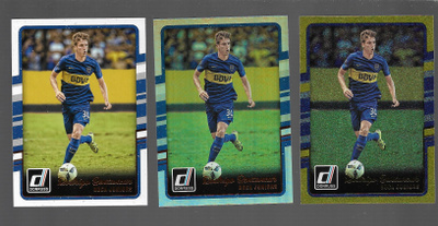 Bentancur Lewandowski, Rc-kortit, Euro 2016 Prizm red & blue