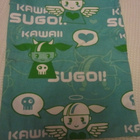 Kassi turkoosi Kawaii   Sugoi! -tekstit ja enkelit & pirut - pikkukuva 2