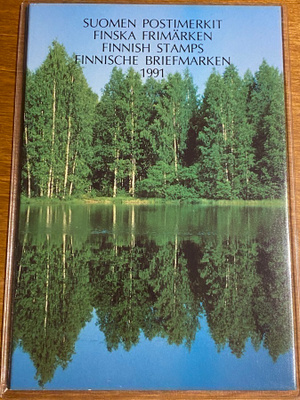 SUOMEN POSTIMERKIT 1991 VUOSILAJITELMA**