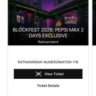 Blockfest exclusive liput 2kpl - pikkukuva 2