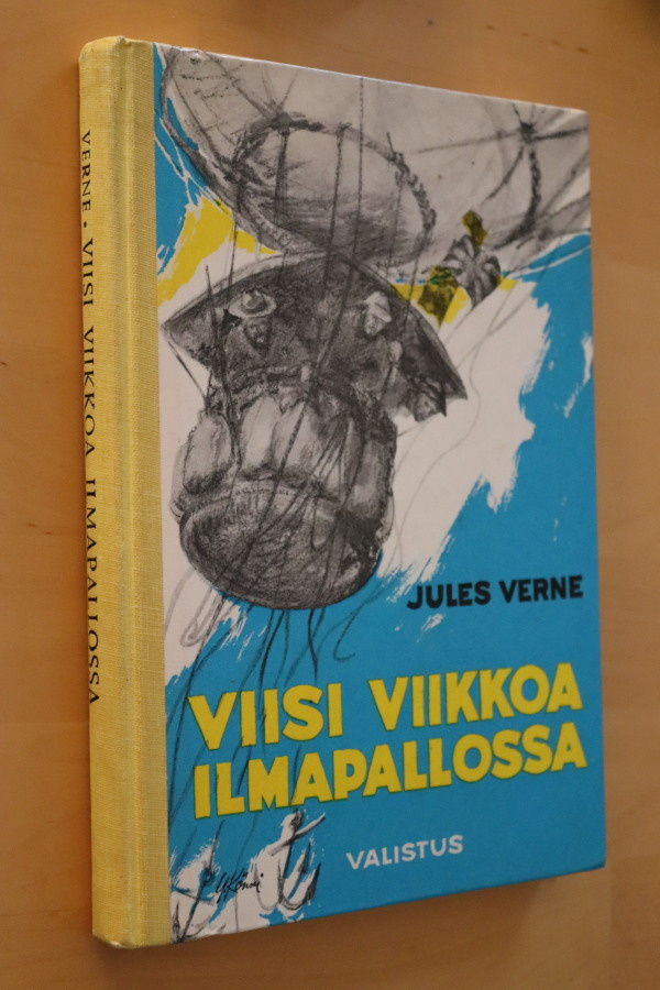 Jules Verne : Viisi viikkoa ilmapallossa ( 1.p. 1965 )