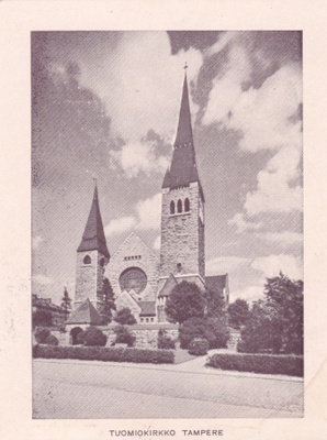 KIRKKOKORTTI - TAMPERE - TUOMIOKIRKKO - 6