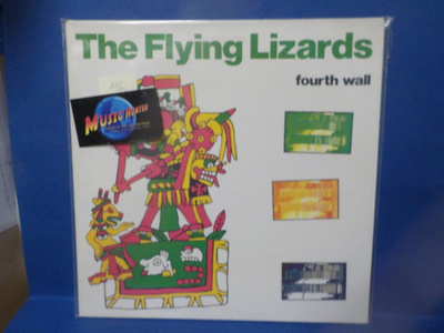 FLYING LIZARD - FOURTH WALL EX/EX RANSKA 1981 LP