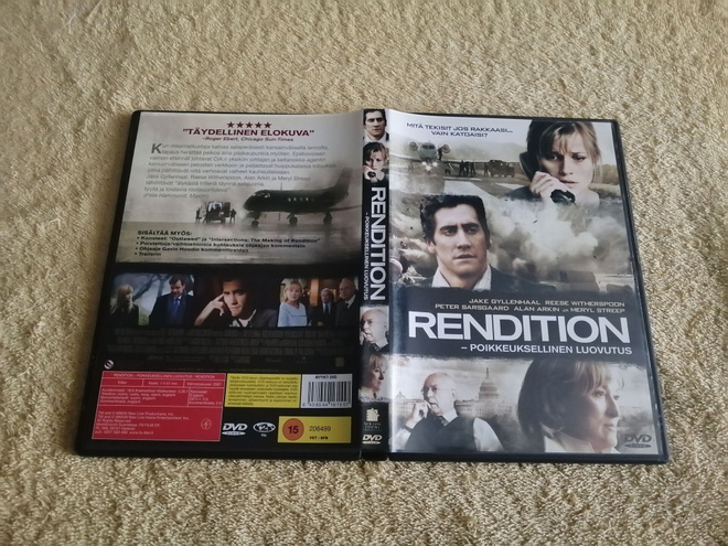 RENDITION - POIKKEUSELLINEN LUOVUTUS DVD