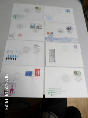 8  kpl   Leimattuja  mutta  kulkemattomoia  kirjekuoria .